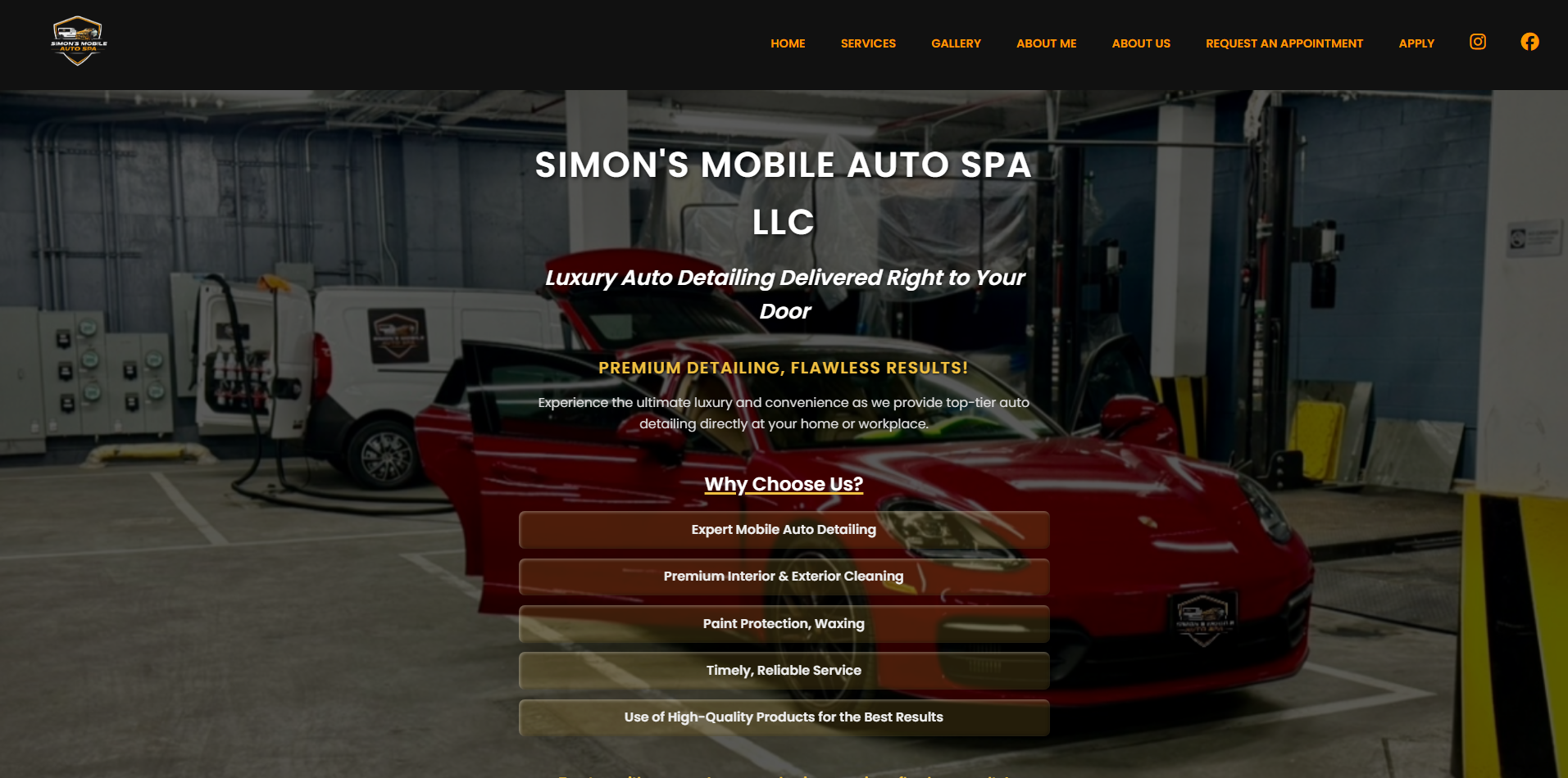 Simon’s Mobile Auto Spa